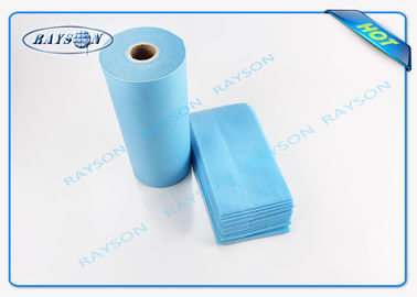 يمكن التخلص منها Spunbond غير المنسوجة لفة المستخدمة في ملاءة سرير اللون والحجم حسب الطلب