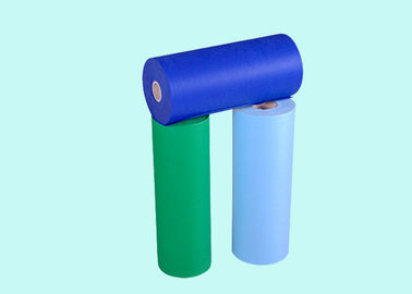 أقمشة غير منسوجة مصنوعة من مادة البولي بروبيلين البكر ، أزرق / أحمر / أخضر